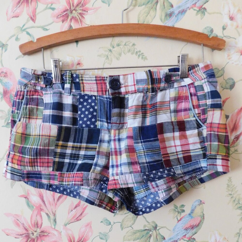 🦅 American Eagle Patchwork Shorts